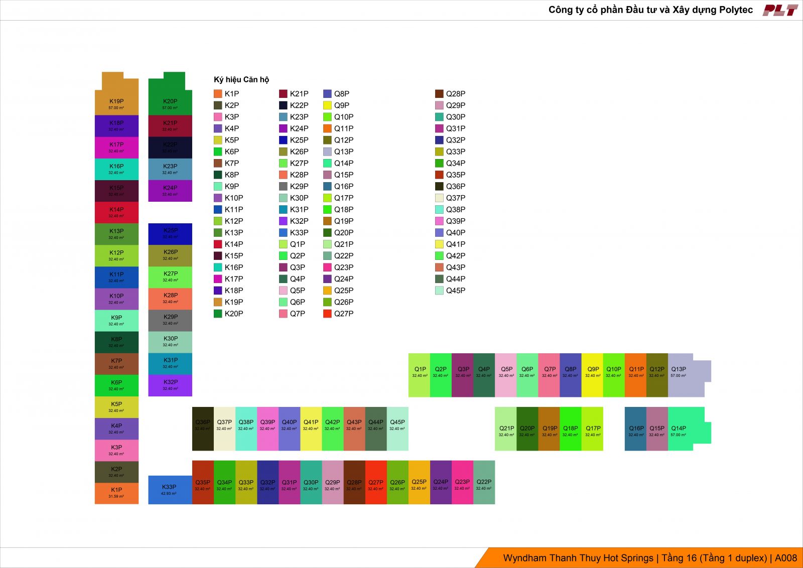 MẶT BẰNG TẦNG 16