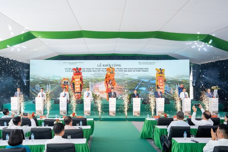 Hateco khởi công InterCentral tại Đông Anh, triển khai đồng thời hạ tầng kết nối hơn 589 tỷ đồng